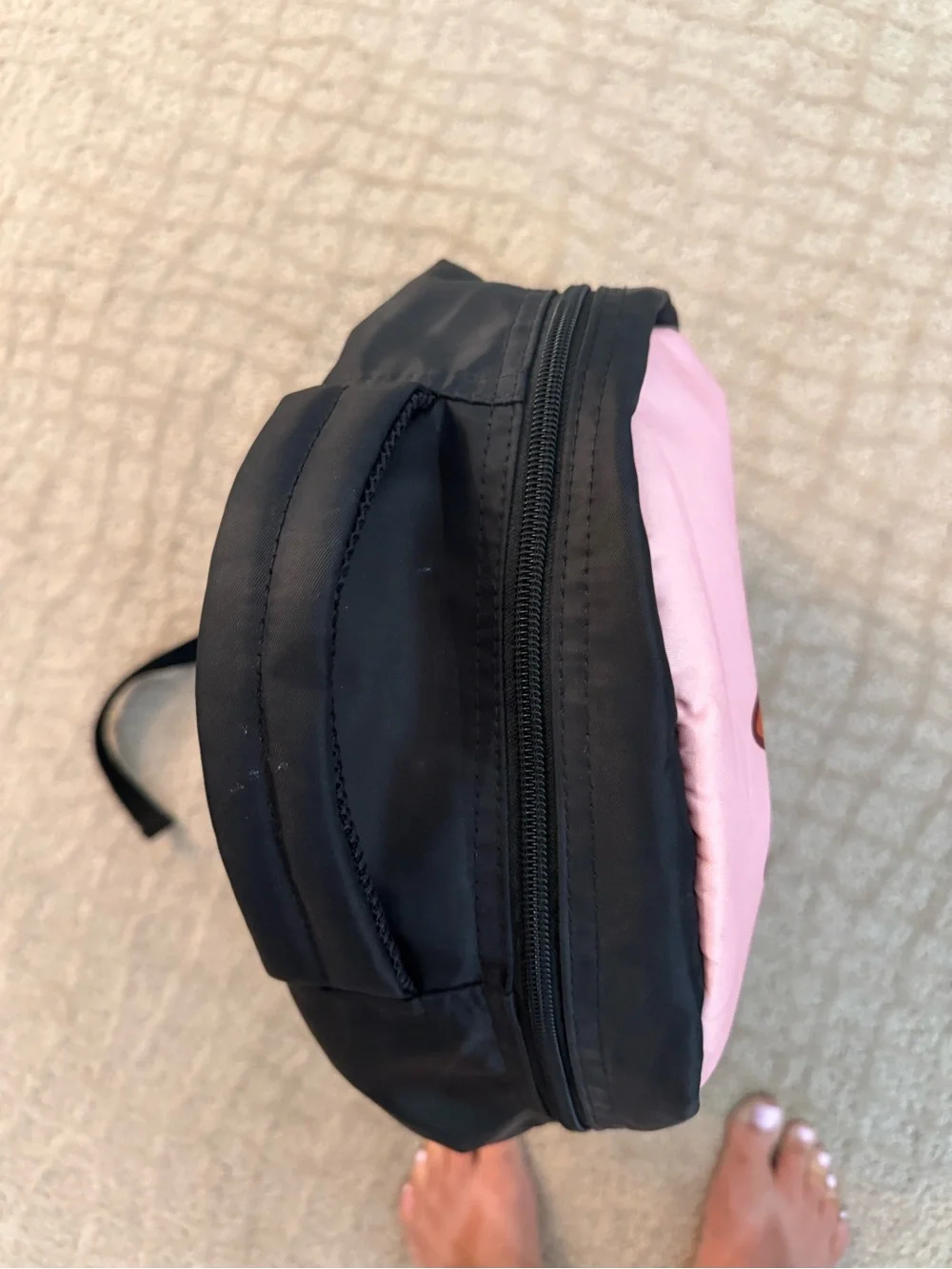 Pink Corgi Graphic Backpack